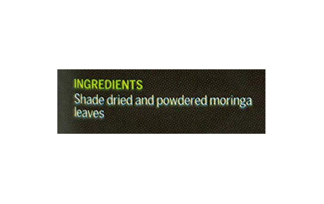 Ishka Farms Organic Moringa Powder    Glass Jar  80 grams